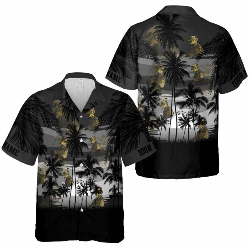 Personalized Tactical Island Scenery Hawaiian Shirt Premium grade