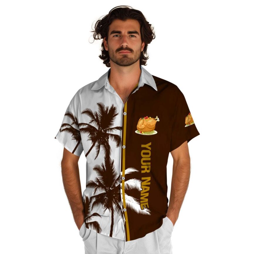 Personalized Thanksgiving Beach Vibes Hawaiian Shirt High quality