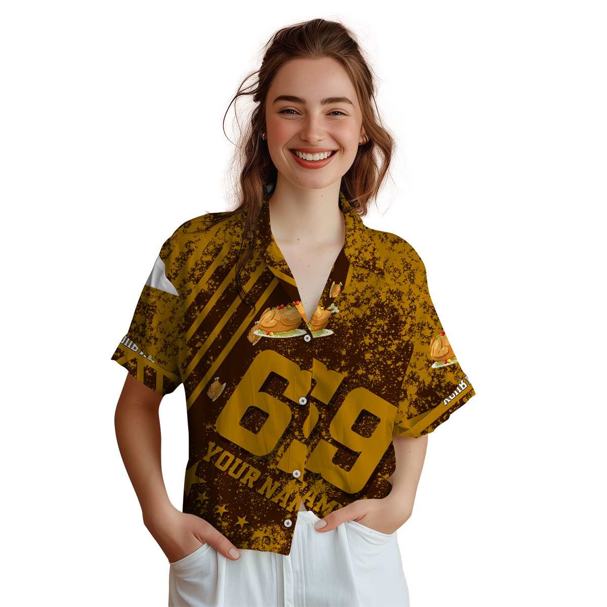 Personalized Thanksgiving Stripe Burst Hawaiian Shirt Top rated Personalized Thanksgiving Stripe Burst Hawaiian Shirt Top rated