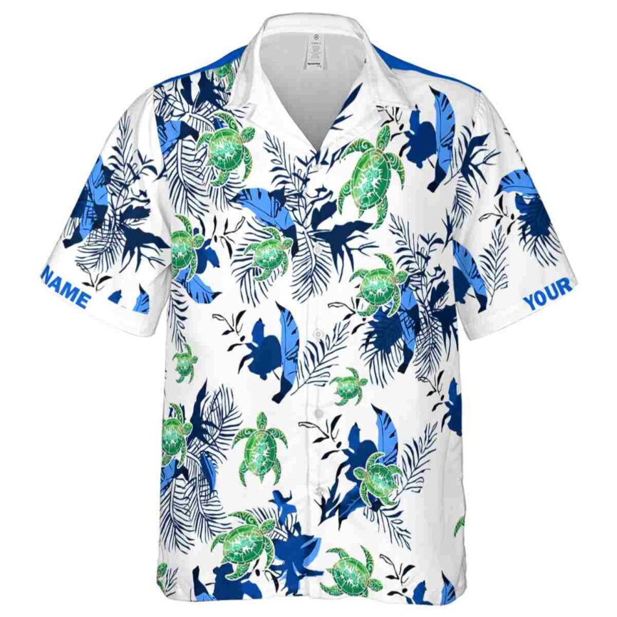 Personalized Tribal Leafy Accents Hawaiian Shirt Fashion forward