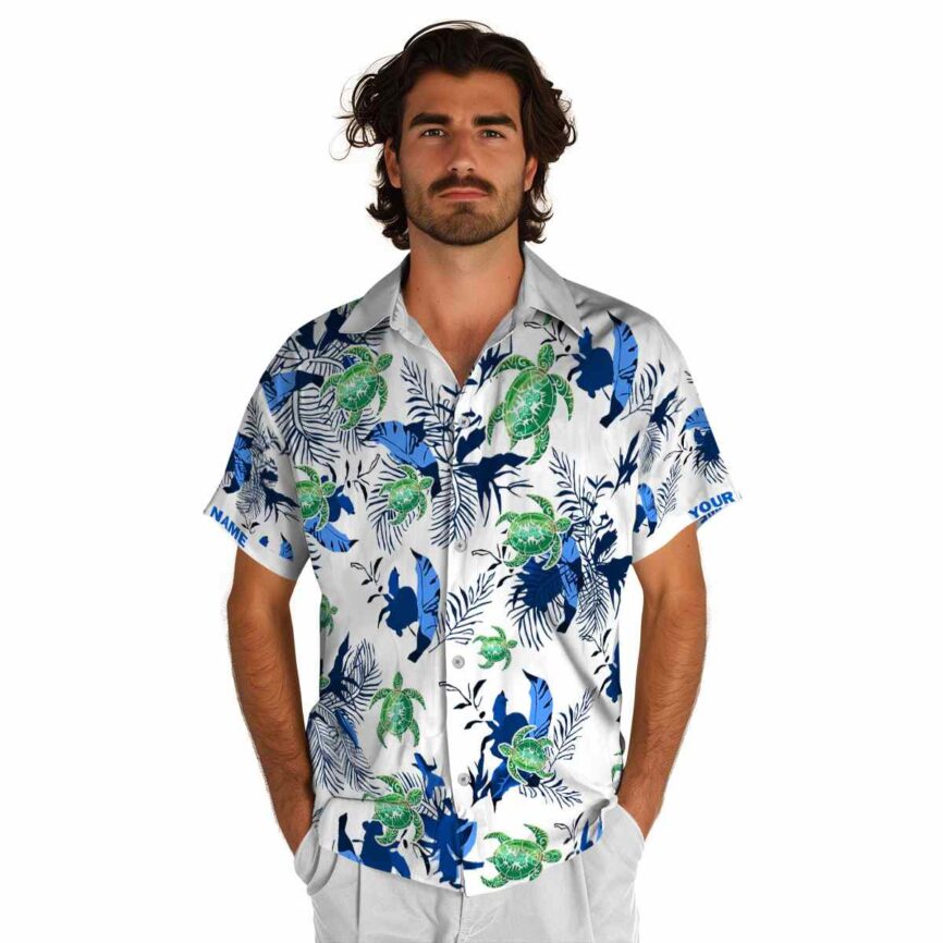 Personalized Tribal Leafy Accents Hawaiian Shirt New Arrival