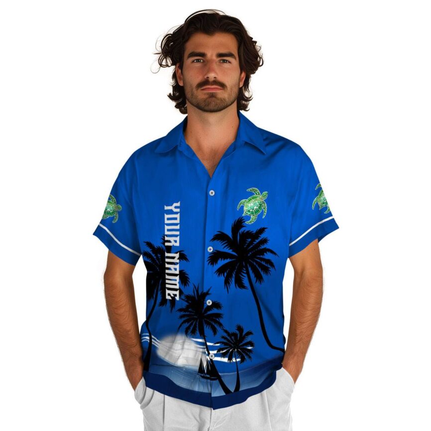 Personalized Tribal Ocean Sunset Hawaiian Shirt New Arrival