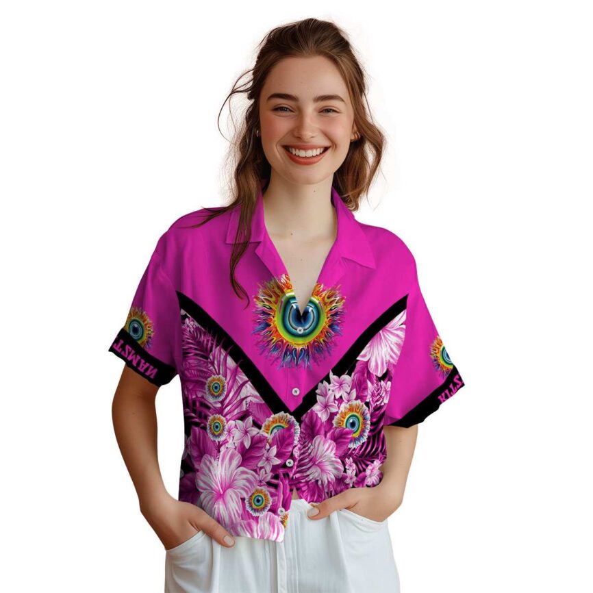 Personalized Trippy Bold Floral Number Hawaiian Shirt Top rated
