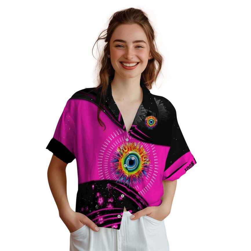 Personalized Trippy Dynamic Swirl Hawaiian Shirt Top rated