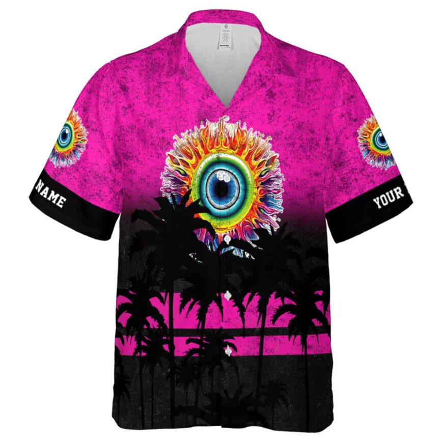 Personalized Trippy Sunset Gradient Hawaiian Shirt Fashion forward