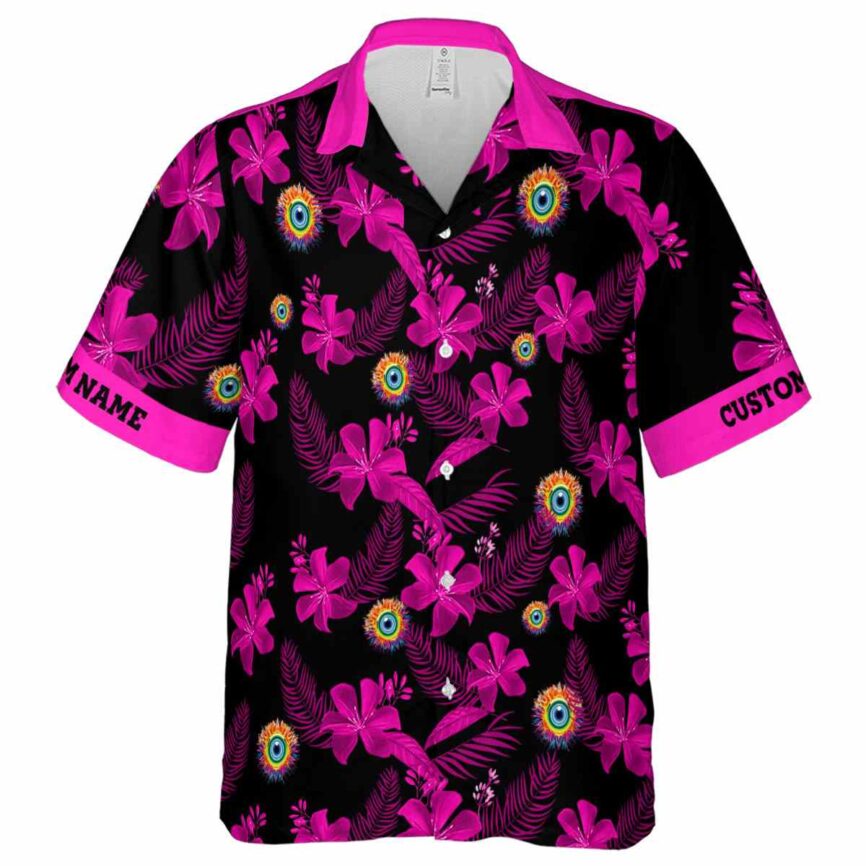 Personalized Trippy Tropical Flower Hawaiian Shirt Fashion forward