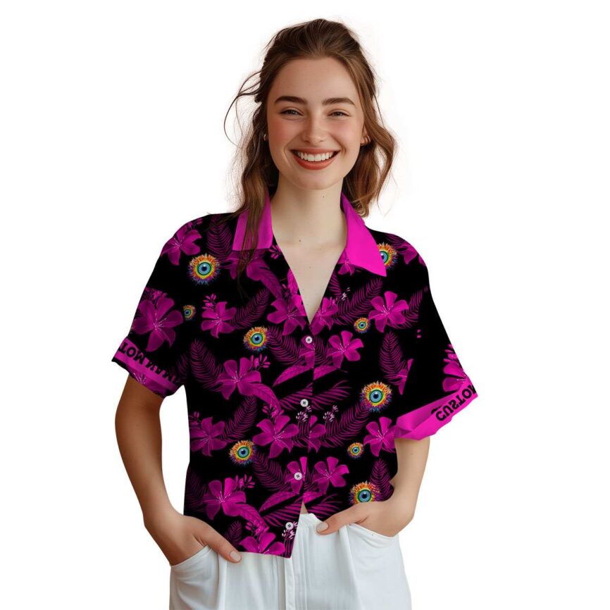 Personalized Trippy Tropical Flower Hawaiian Shirt Top rated