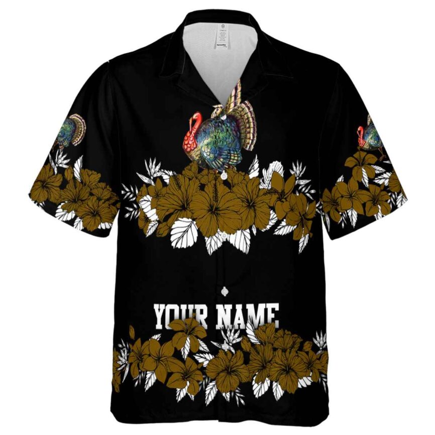 Personalized Turkey Hibiscus Band Hawaiian Shirt Fashion forward
