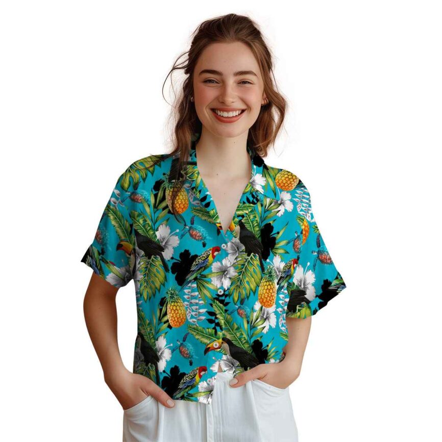 Personalized Turtle Toucan Bird Hawaiian Shirt Top rated