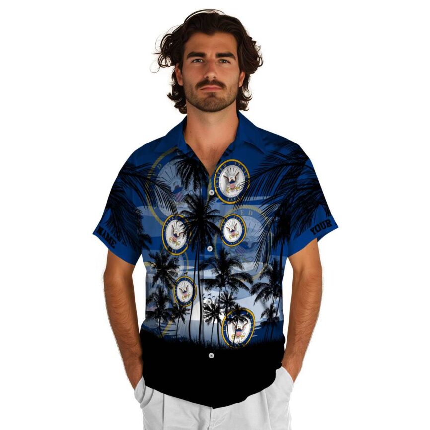 Personalized US Navy Island Scenery Hawaiian Shirt New Arrival