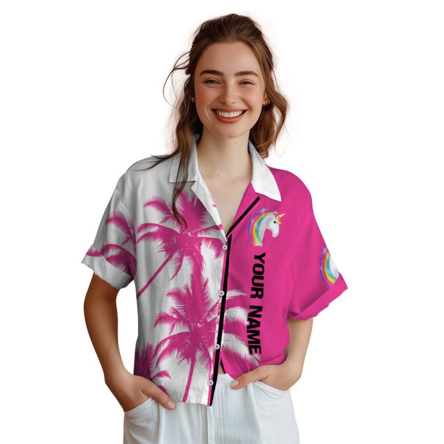 Personalized Unicorn Beach Vibes Hawaiian Shirt Trendy
