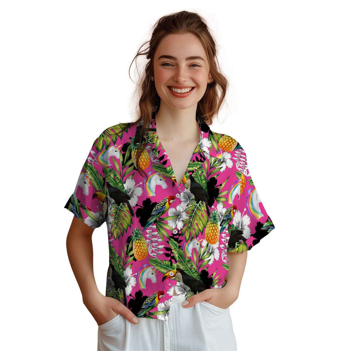 Personalized Unicorn Toucan Bird Hawaiian Shirt Top rated Personalized Unicorn Toucan Bird Hawaiian Shirt Top rated