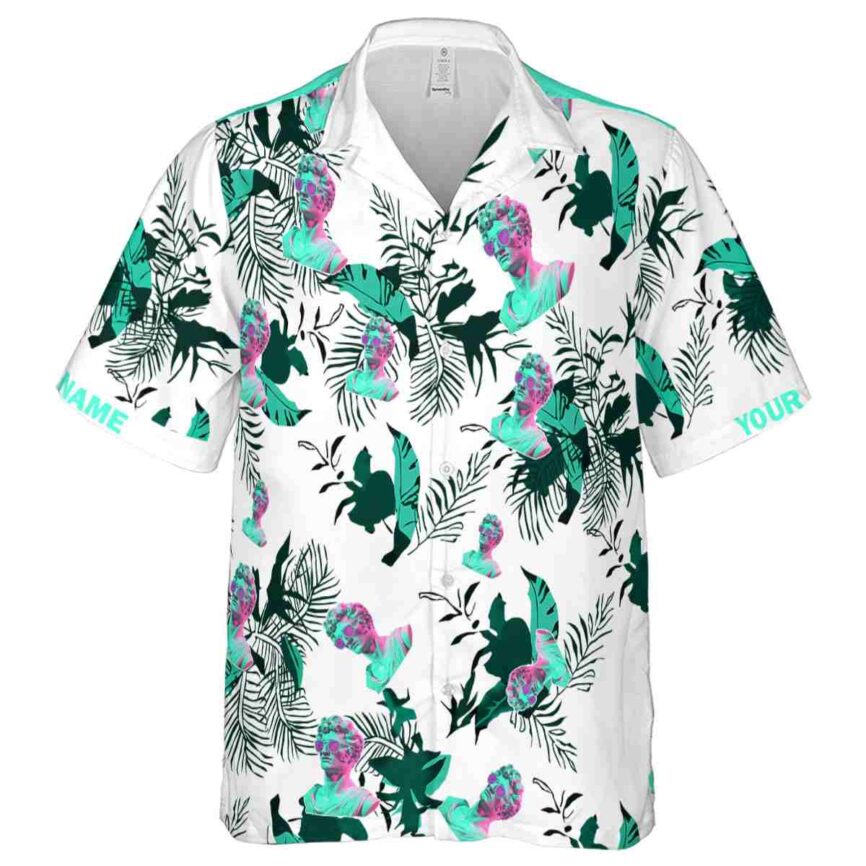 Personalized Vaporwave Leafy Accents Hawaiian Shirt Fashion forward