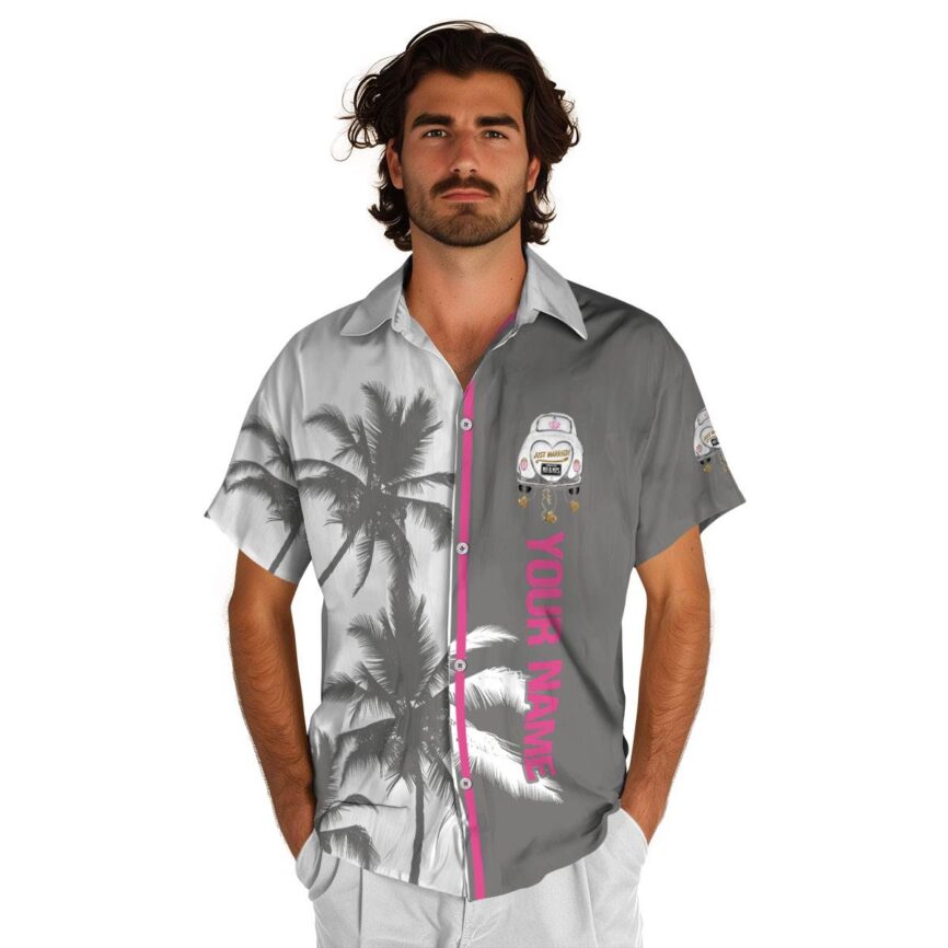 Personalized Wedding Beach Vibes Hawaiian Shirt High quality