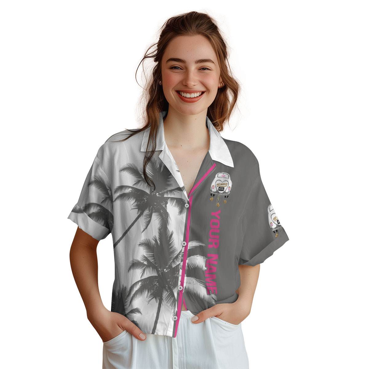Personalized Wedding Beach Vibes Hawaiian Shirt Trendy Personalized Wedding Beach Vibes Hawaiian Shirt Trendy