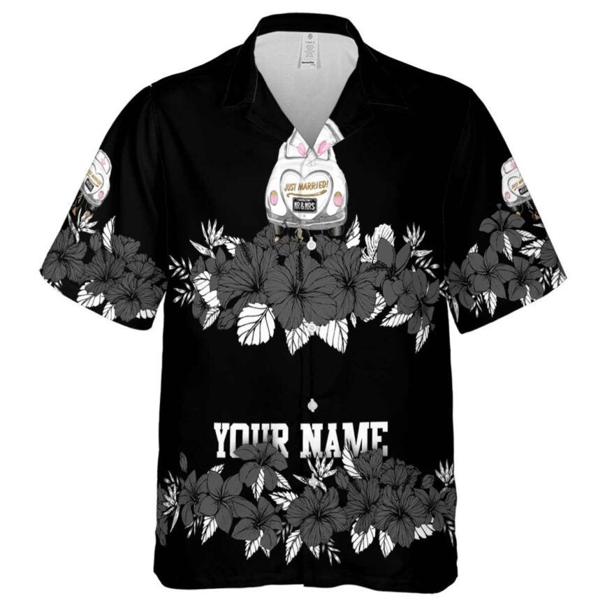 Personalized Wedding Hibiscus Band Hawaiian Shirt Fashion forward