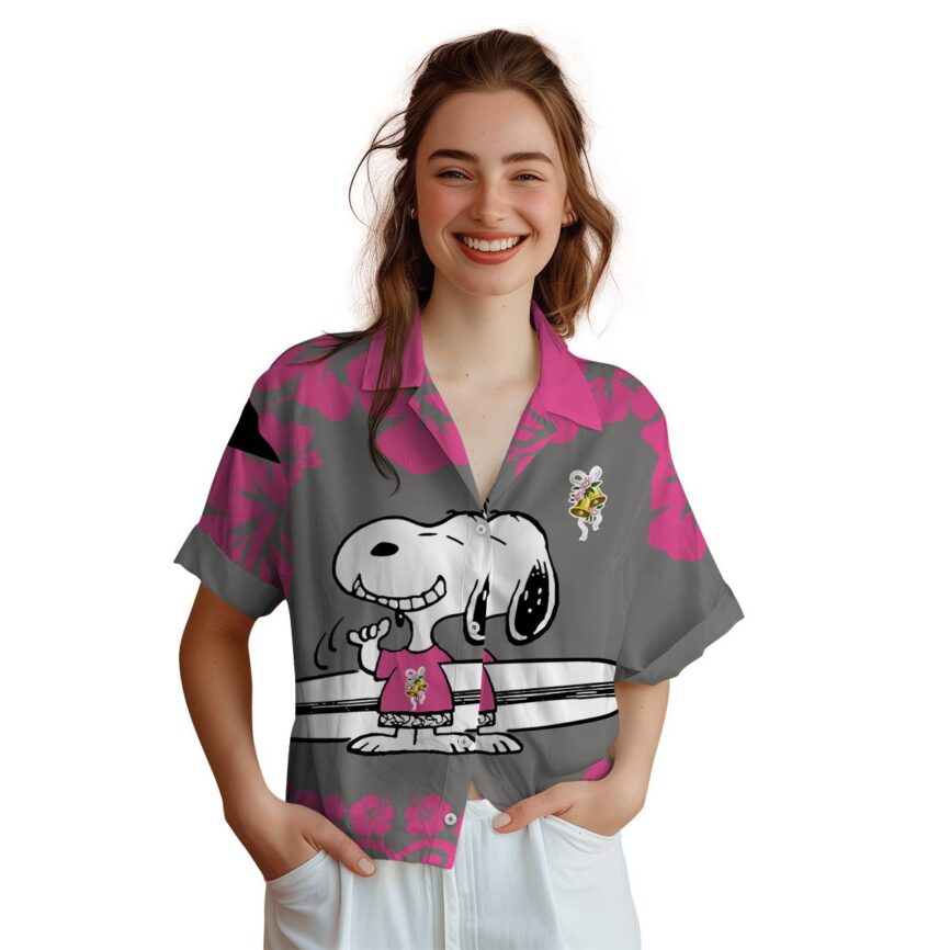 Personalized Wedding Surfing Snoopy Hawaiian Shirt Top rated