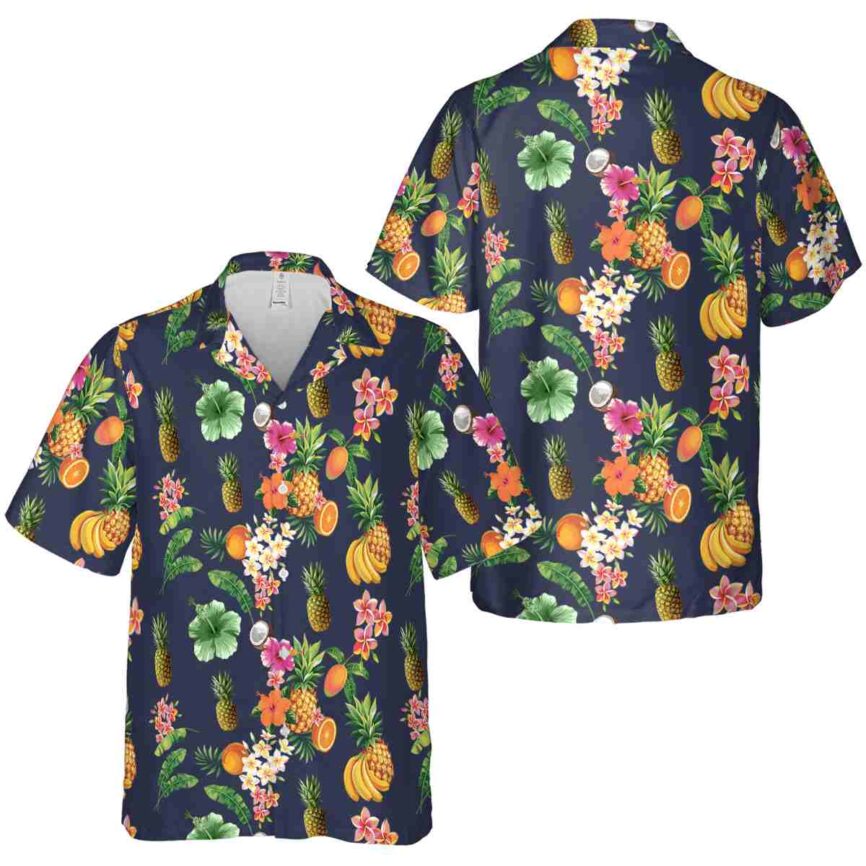 Pineapple Fruit Pattern Hawaiian Shirt Premium grade
