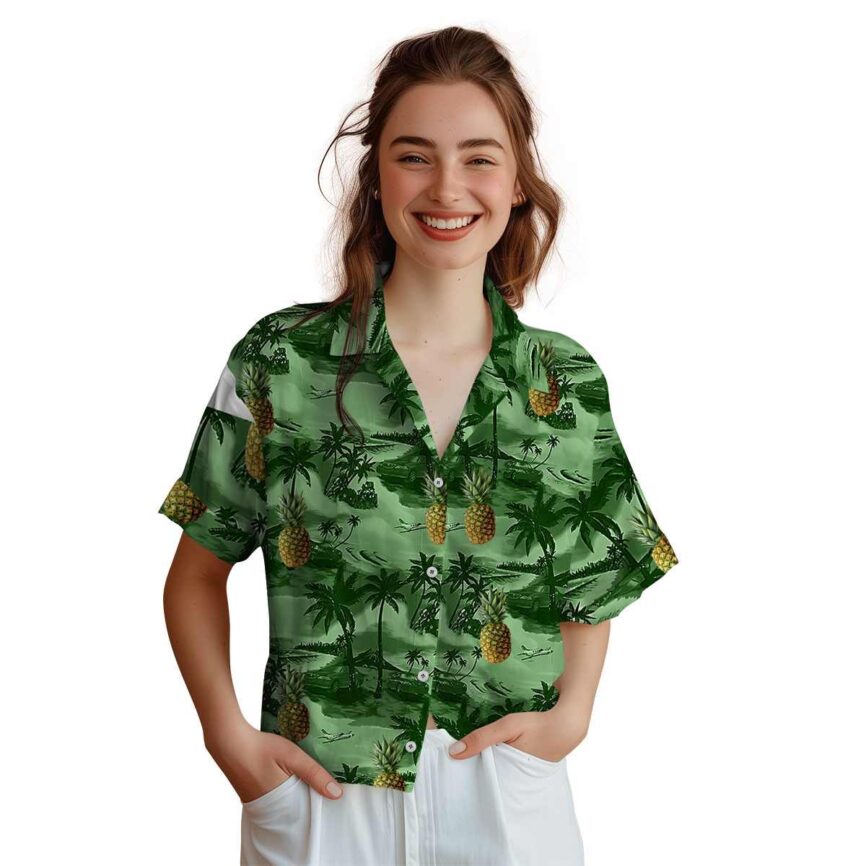 Pineapple Island Beach Hawaiian Shirt Top rated
