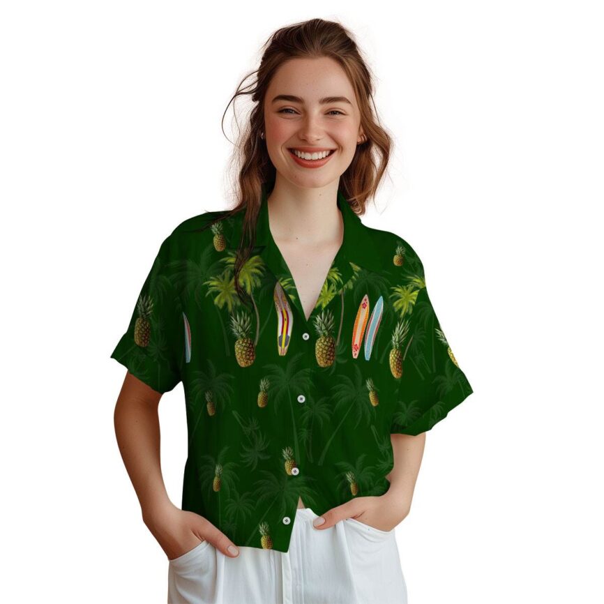 Pineapple Island Theme Hawaiian Shirt Top rated