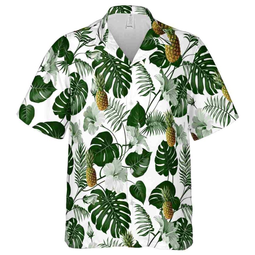 Pineapple Leaf Pattern Hawaiian Shirt Fashion forward