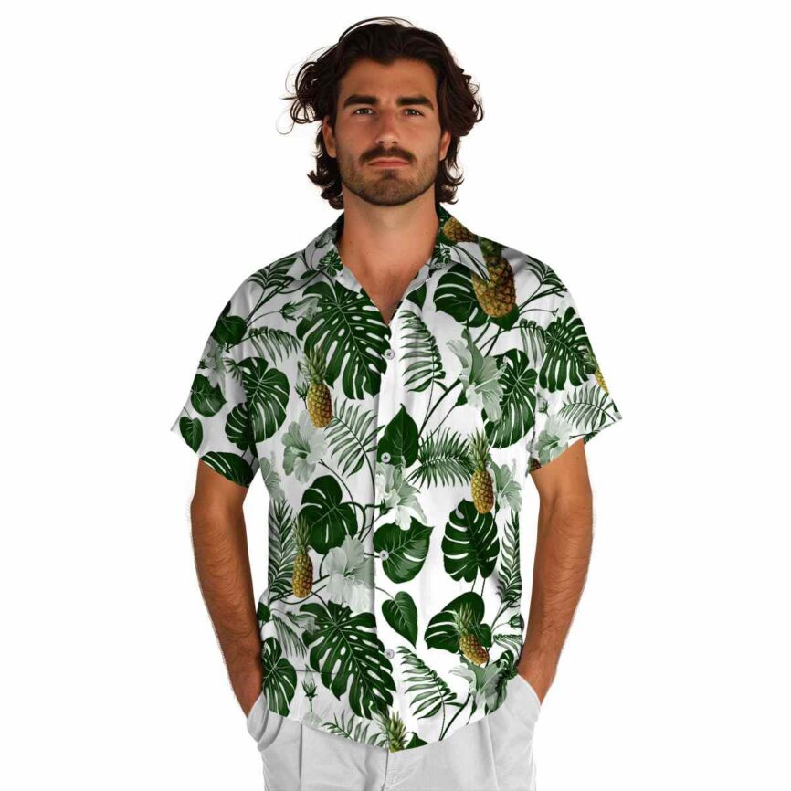 Pineapple Leaf Pattern Hawaiian Shirt New Arrival