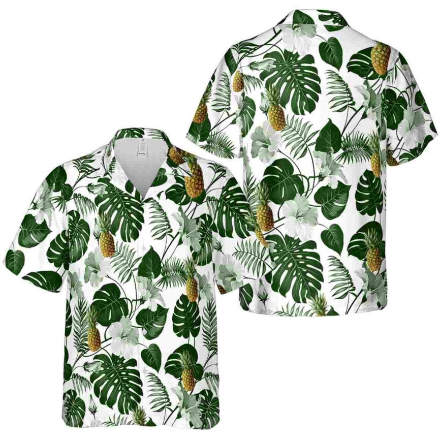 Pineapple Leaf Pattern Hawaiian Shirt Premium grade