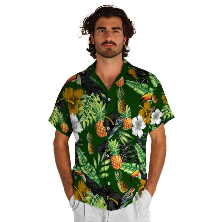 Pineapple Leafy Toucan Hawaiian Shirt New Arrival