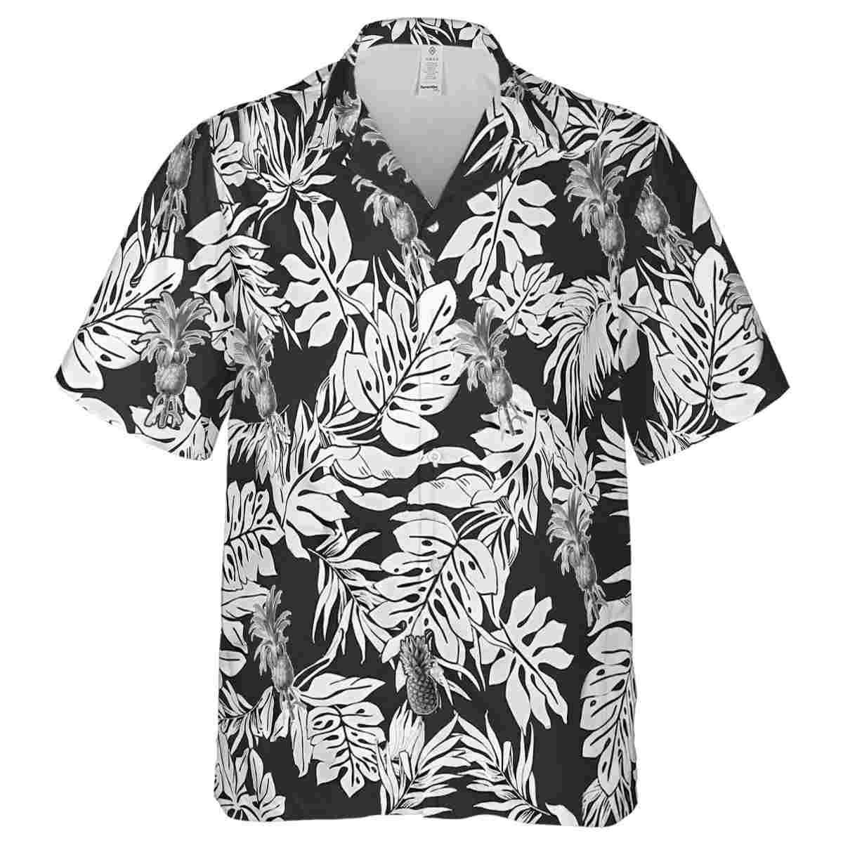 Pineapple Monstera Foliage Hawaiian Shirt Fashion forward Pineapple Monstera Foliage Hawaiian Shirt Fashion forward