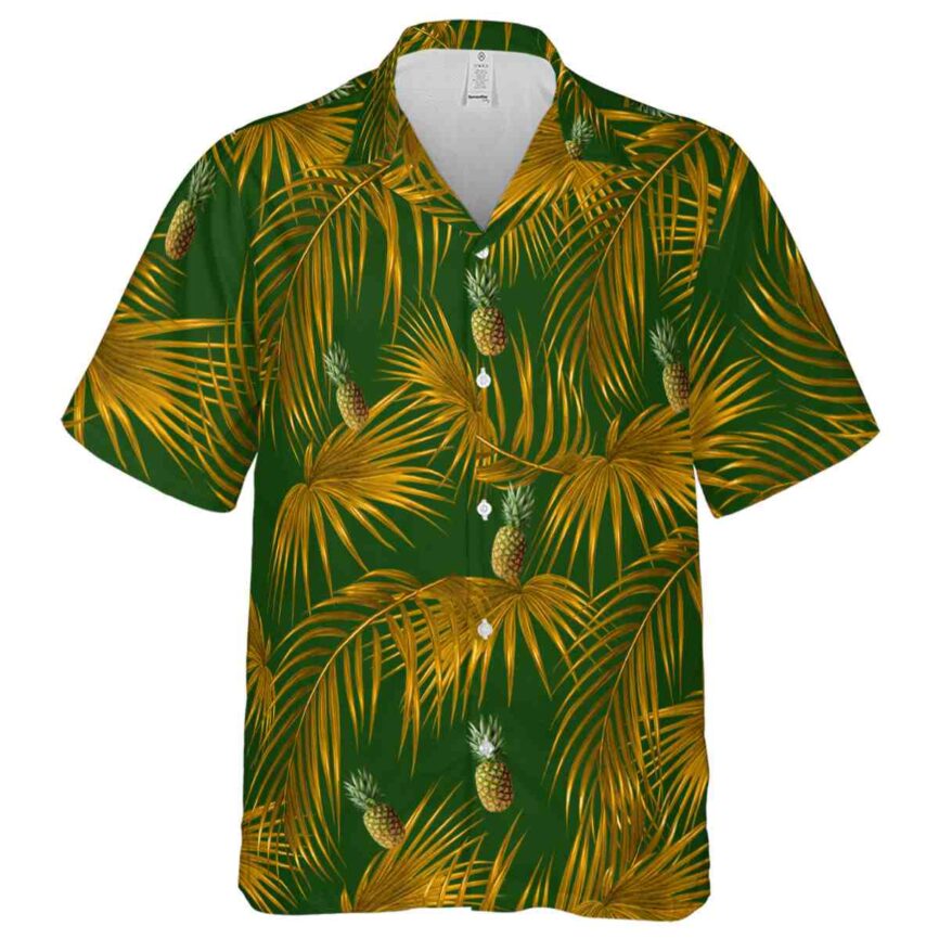 Pineapple Palm Frond Hawaiian Shirt Fashion forward