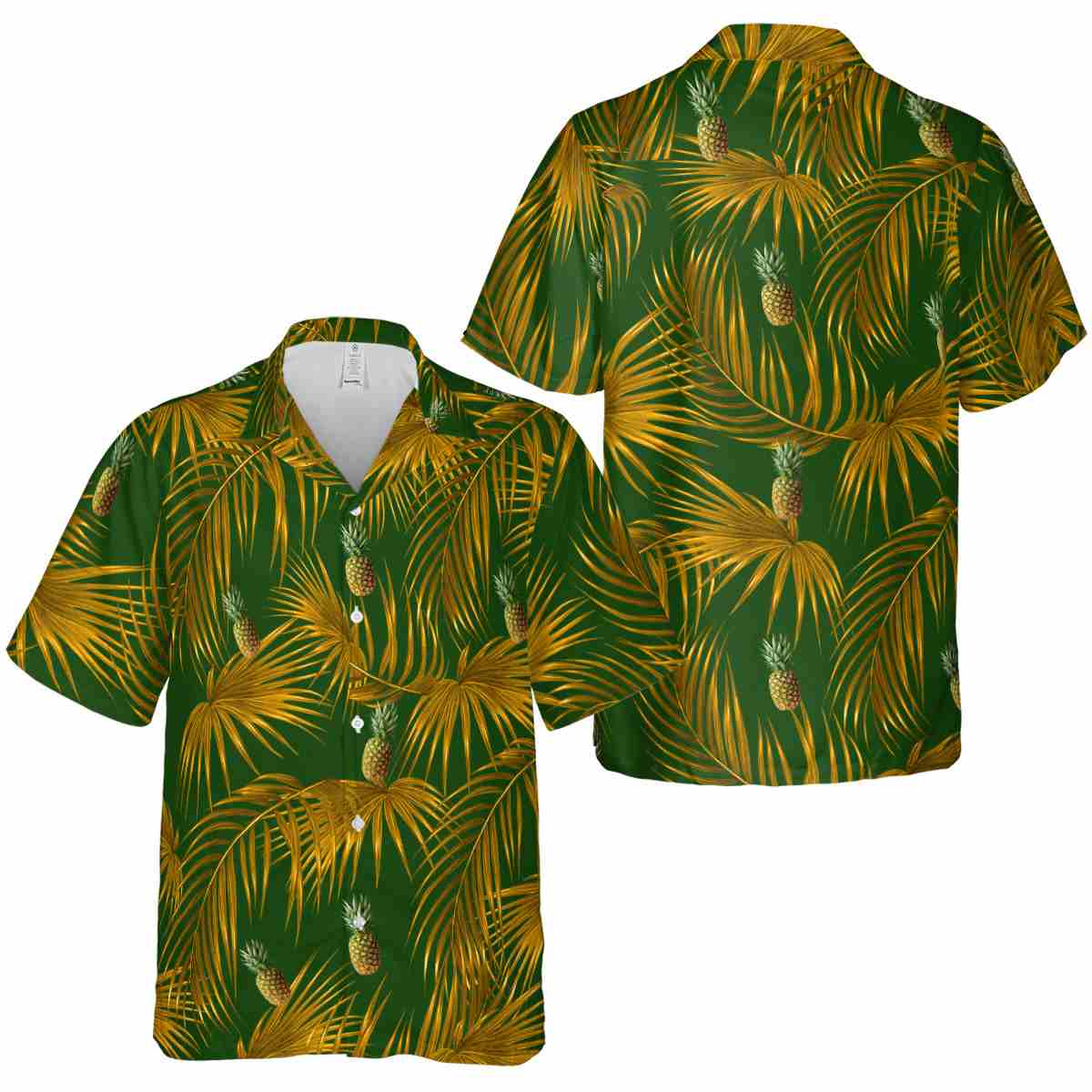 Pineapple Palm Frond Hawaiian Shirt Premium grade Pineapple Palm Frond Hawaiian Shirt Premium grade