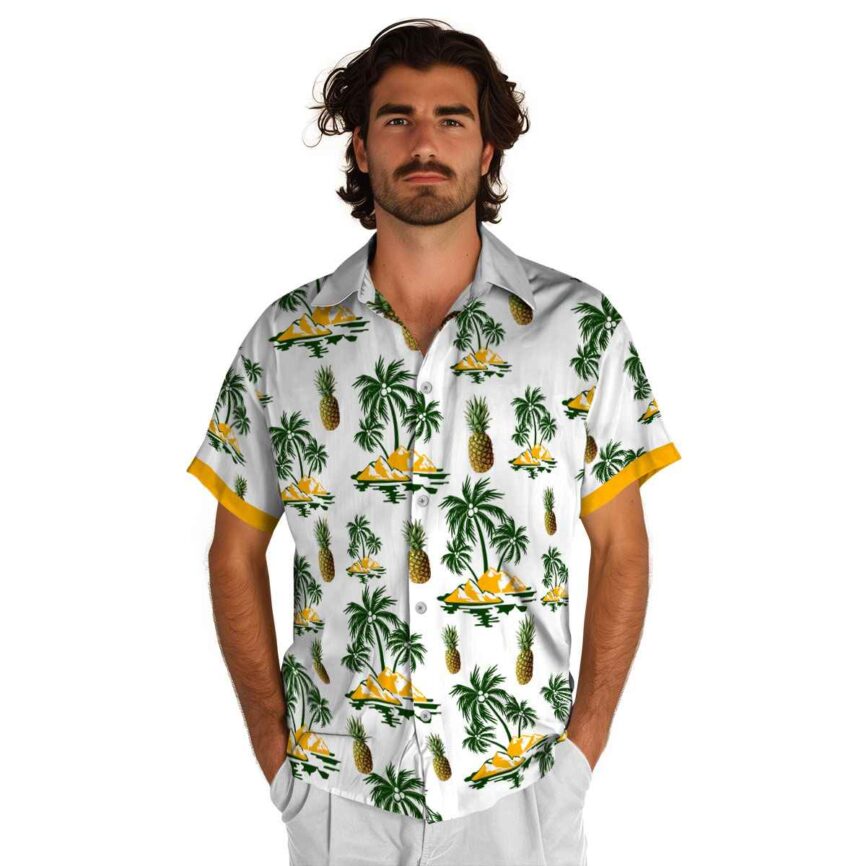 Pineapple Palm Island Graphic Hawaiian Shirt New Arrival