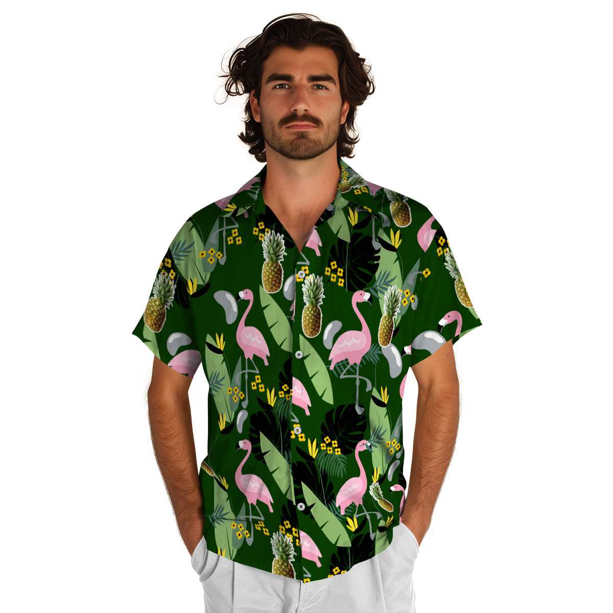 Pineapple Pink Flamingo Hawaiian Shirt New Arrival Pineapple Pink Flamingo Hawaiian Shirt New Arrival