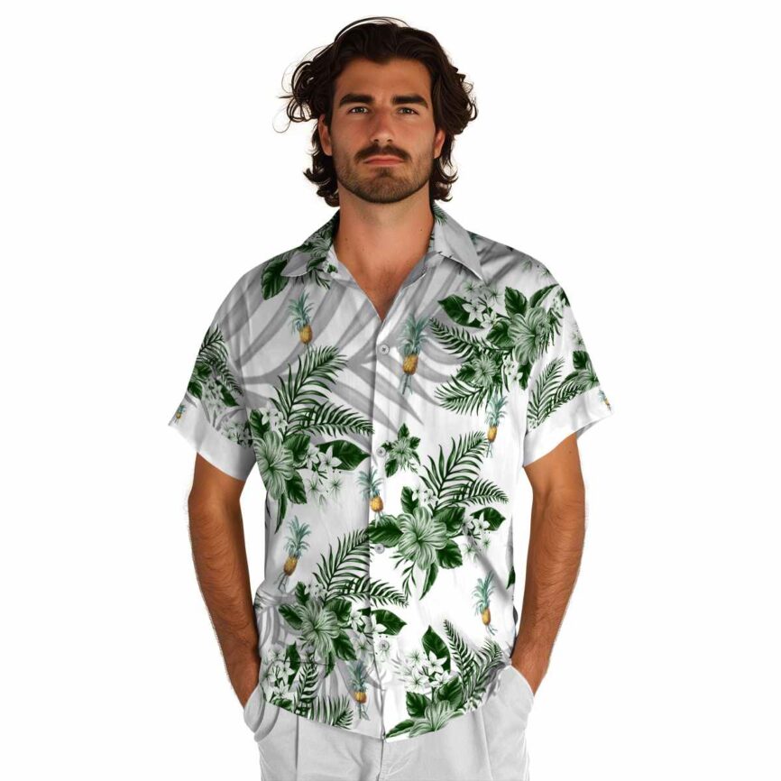 Pineapple Tropical Blossom Hawaiian Shirt New Arrival