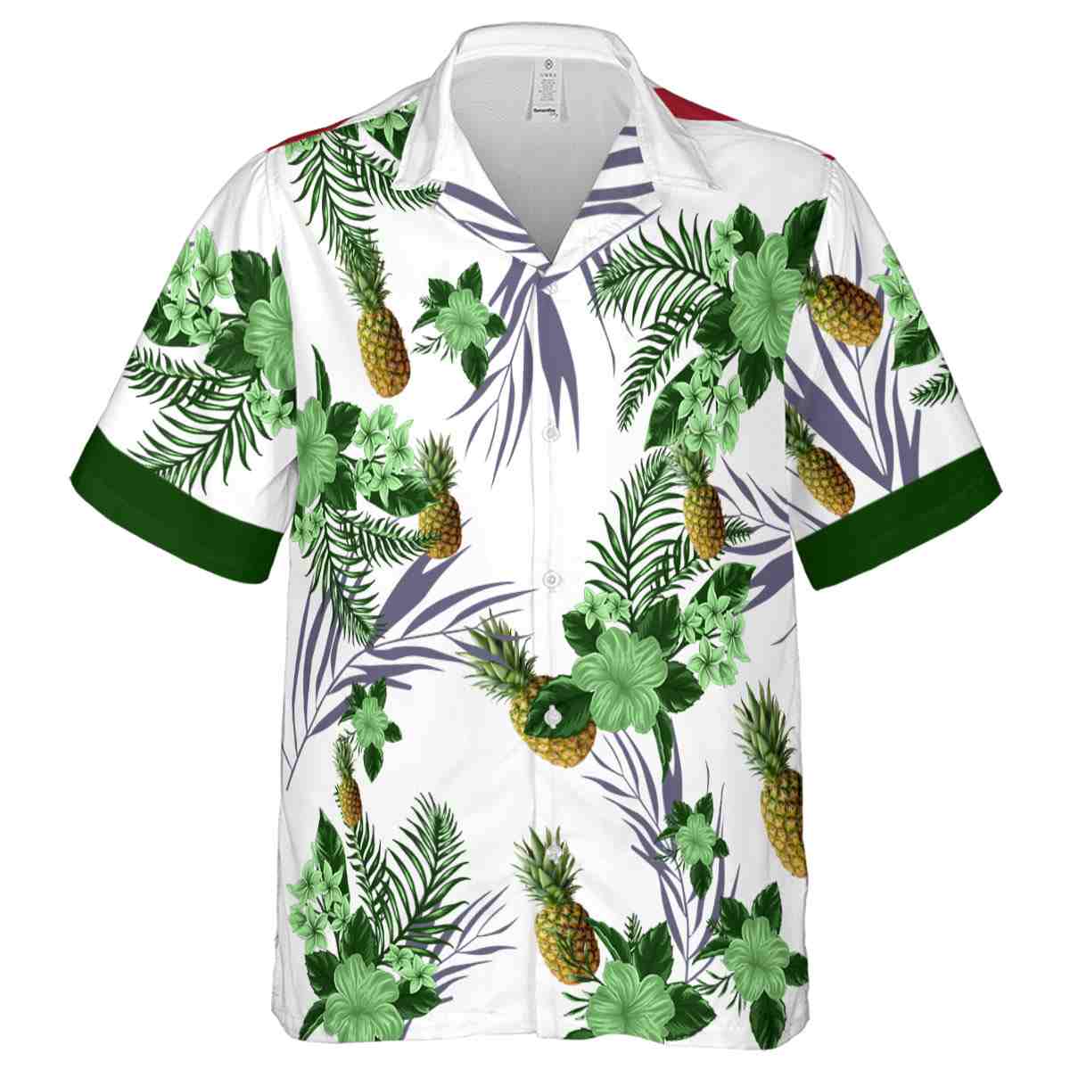 Pineapple US Flag Floral Hawaiian Shirt Fashion forward Pineapple US Flag Floral Hawaiian Shirt Fashion forward