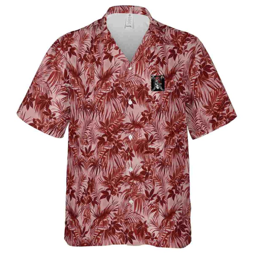 Pirate Foliage Print Hawaiian Shirt Fashion forward