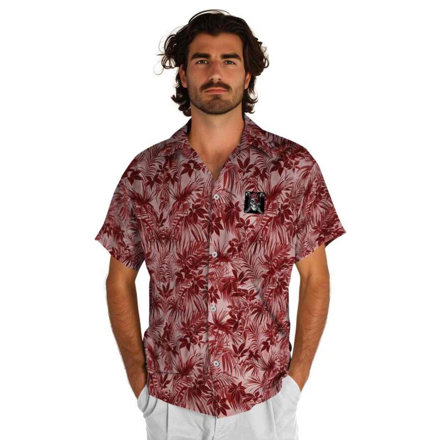 Pirate Foliage Print Hawaiian Shirt New Arrival