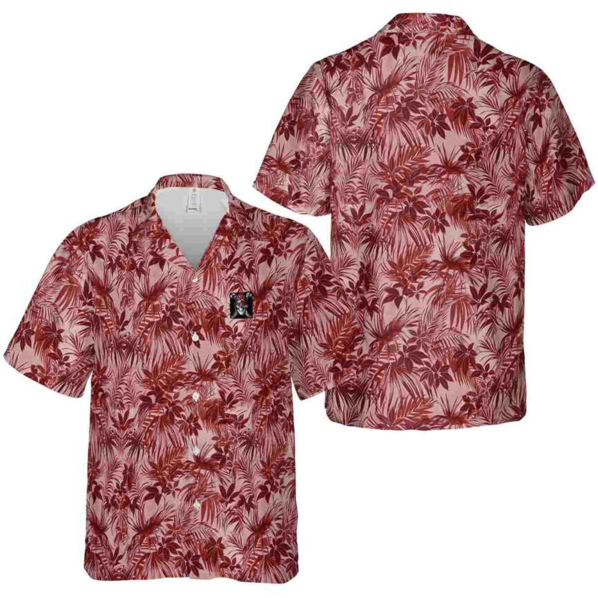 Pirate Foliage Print Hawaiian Shirt Premium grade