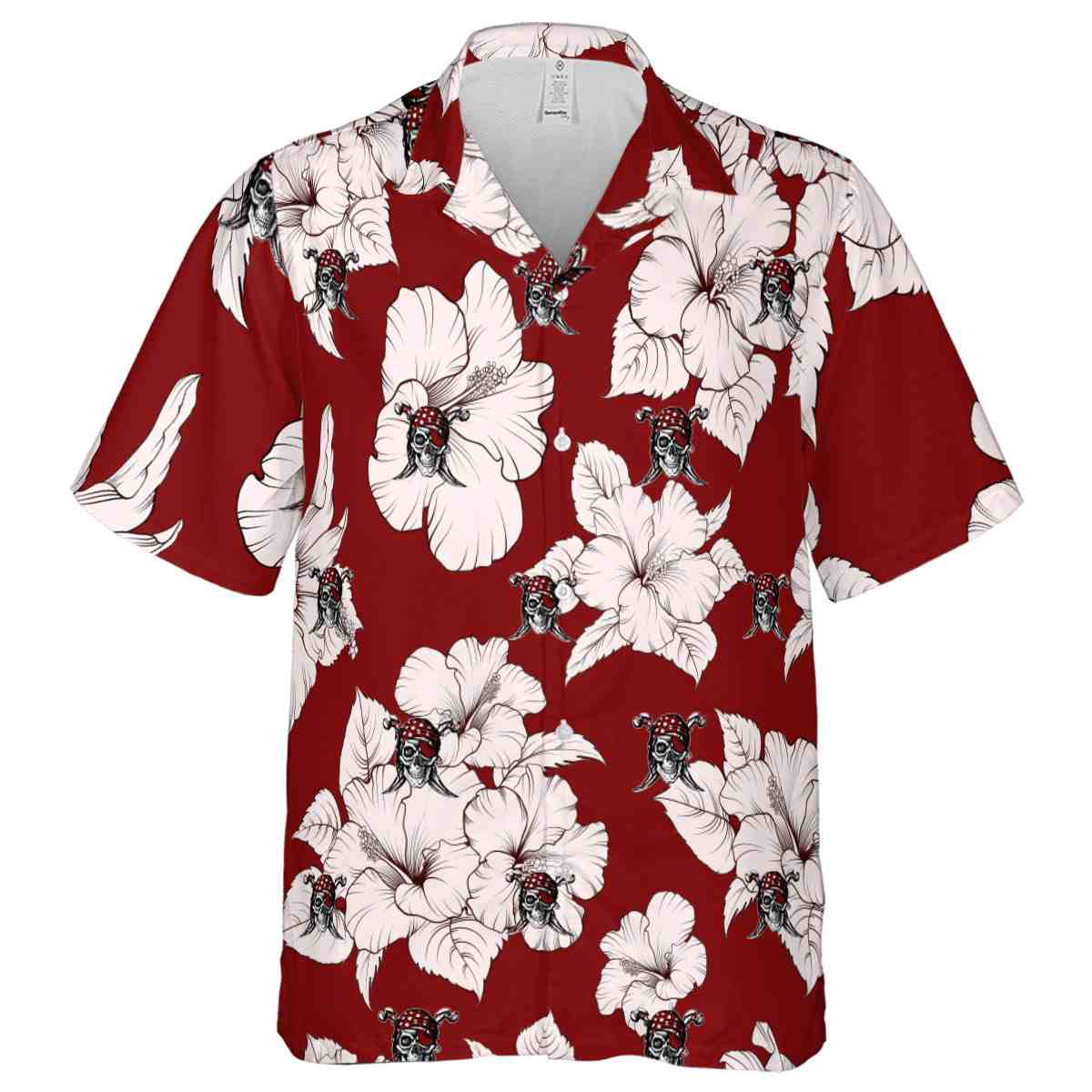 Pirate Hibiscus Flower Hawaiian Shirt Fashion forward Pirate Hibiscus Flower Hawaiian Shirt Fashion forward
