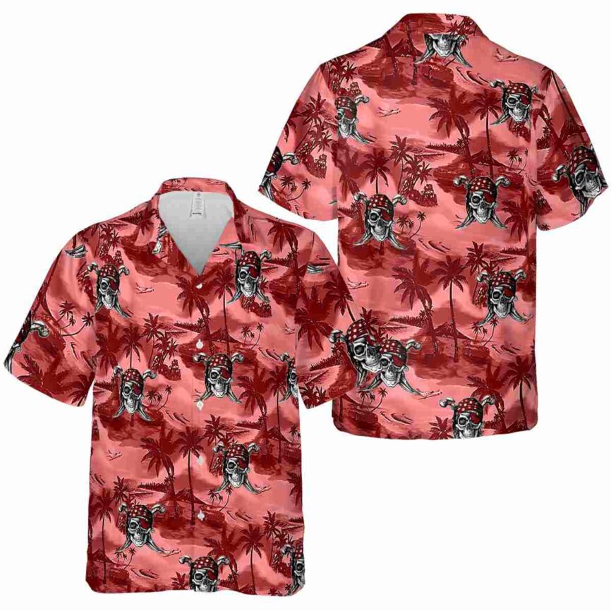 Pirate Island Beach Hawaiian Shirt Premium grade