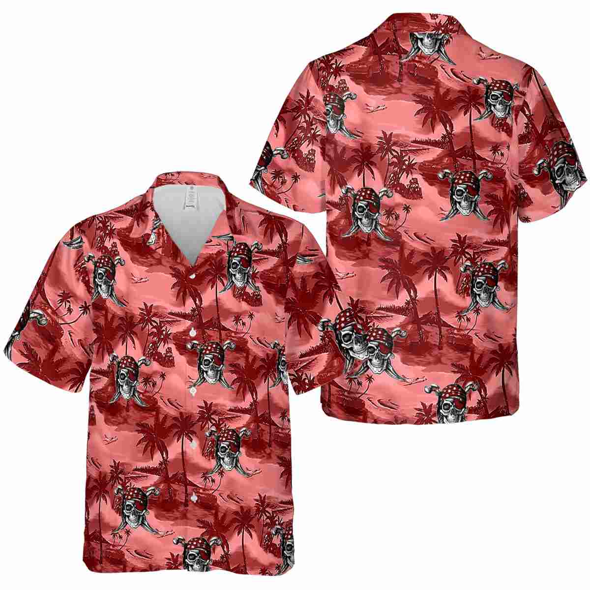 Pirate Island Beach Hawaiian Shirt Premium grade Pirate Island Beach Hawaiian Shirt Premium grade