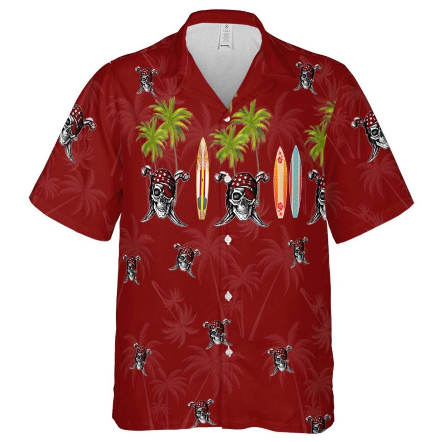 Pirate Island Theme Hawaiian Shirt Fashion forward