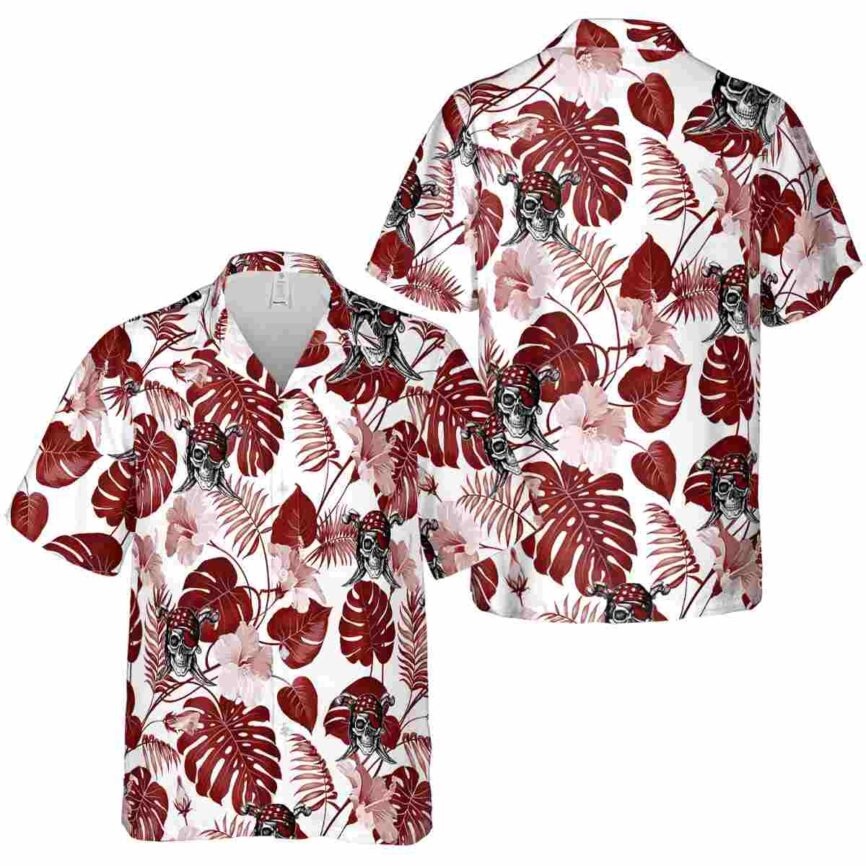 Pirate Leaf Pattern Hawaiian Shirt Premium grade