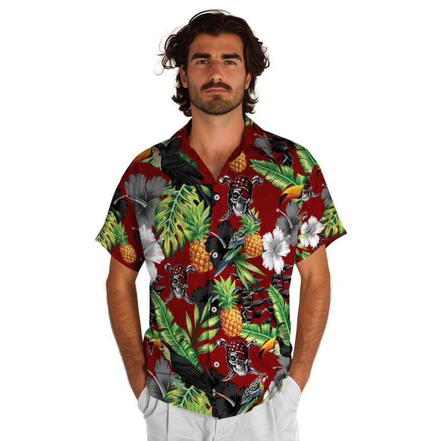 Pirate Leafy Toucan Hawaiian Shirt New Arrival