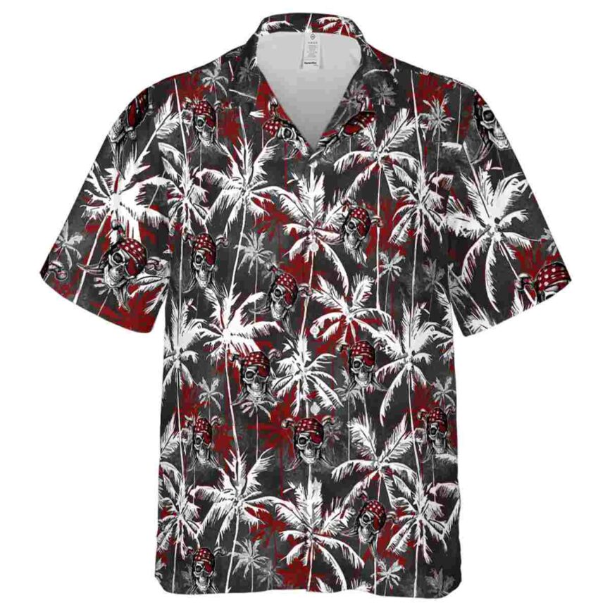 Pirate Palm Themed Hawaiian Shirt Fashion forward