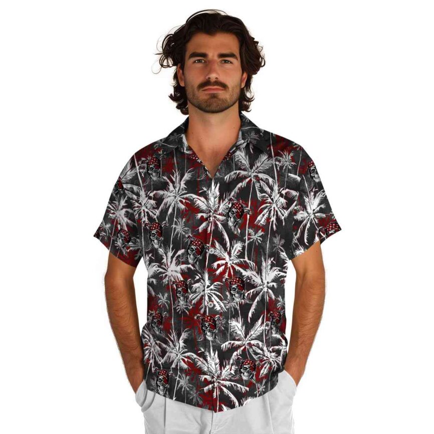 Pirate Palm Themed Hawaiian Shirt New Arrival