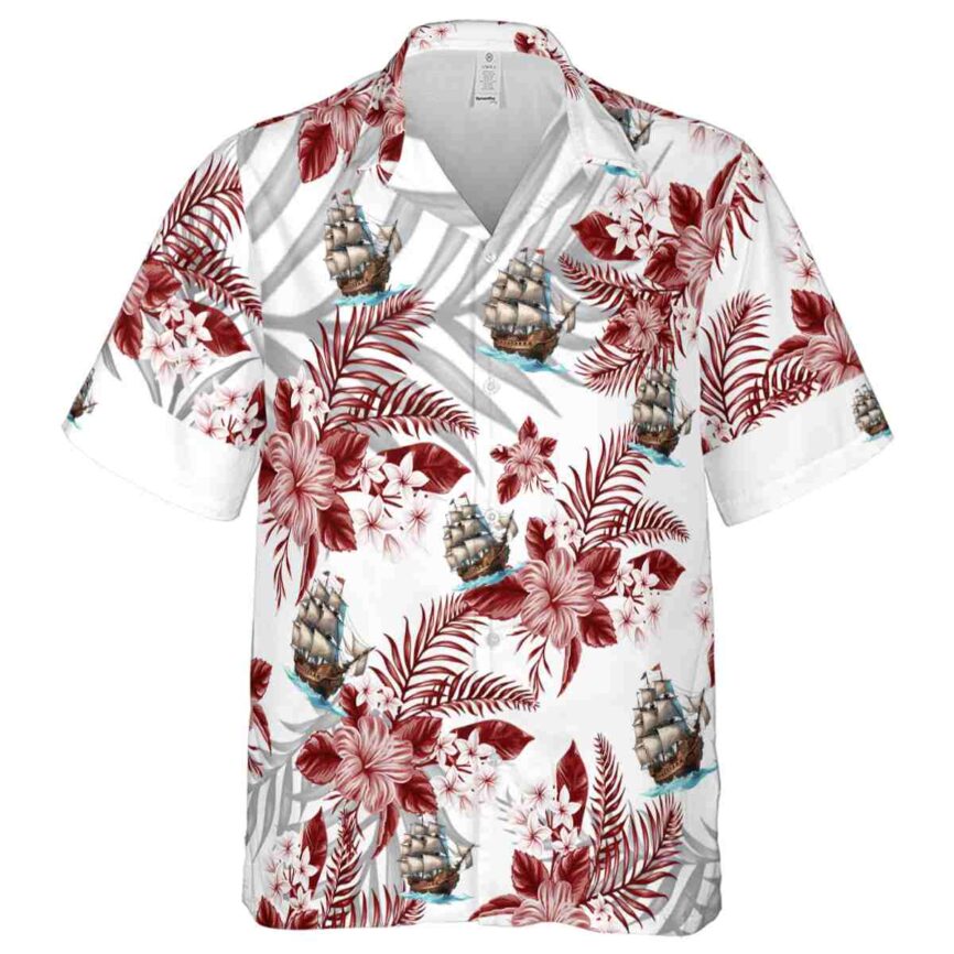 Pirate Tropical Blossom Hawaiian Shirt Fashion forward