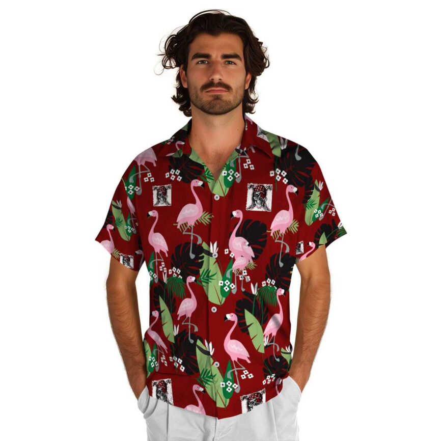 Pirate Tropical Flamingo Hawaiian Shirt New Arrival