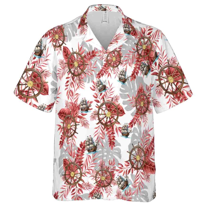 Pirate Tropical Fronds Hawaiian Shirt Fashion forward