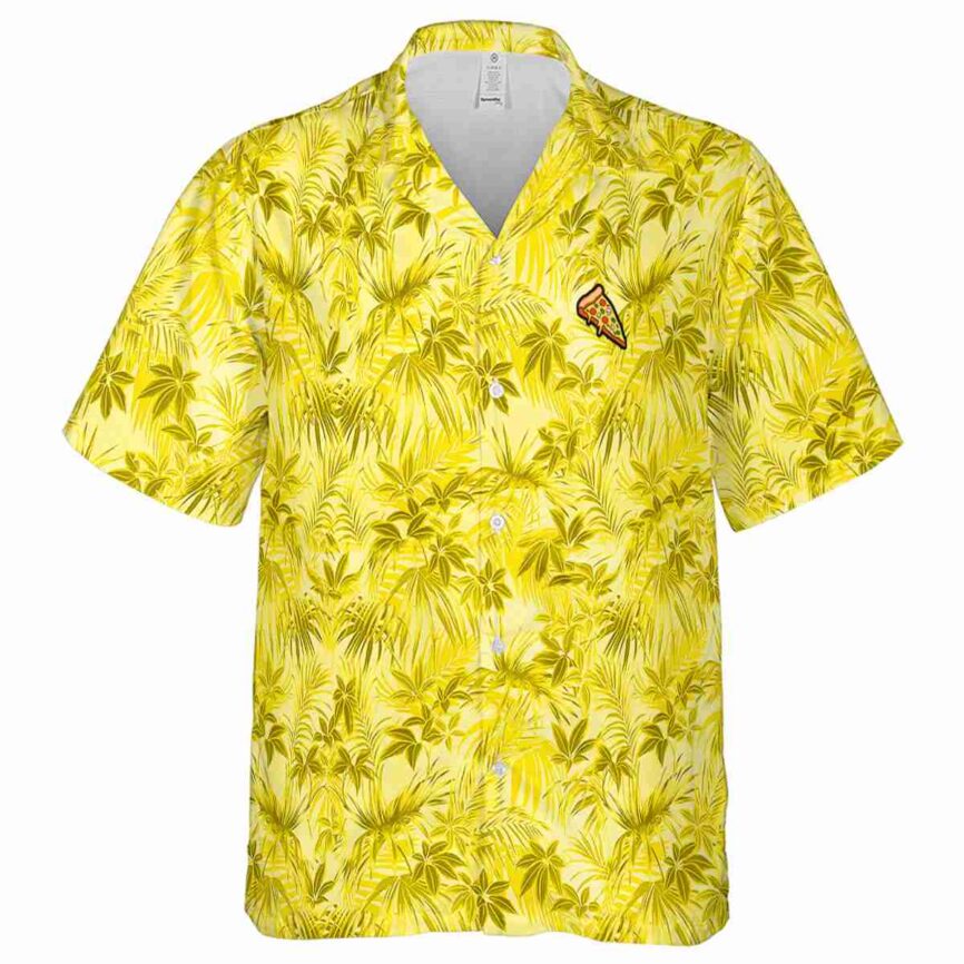 Pizza Foliage Print Hawaiian Shirt Fashion forward